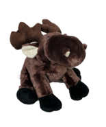Ganz Webkinz Brown Moose Wildlife Plush Stuffed Animal HM375 No Code 10&quot; - $28.46 CAD
