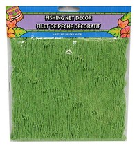 2 Pack Fishing Nets for Nautical Party and Home Luau Decor Green by Gree... - $7.91