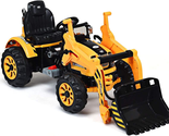 GLACER 12V Kids Ride-On Forklift, Battery Powered Excavator W/ 2 Speed, Moving F - $296.99
