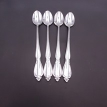 Set of 4 Oneida Community Chatelaine Iced Tea Spoons Stainless Steel - £18.33 GBP