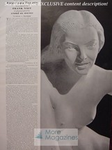 TYPES of AMERICAN BEAUTY FRANK NAGY SCULPTURE ANDRE DE DIENES 1940 - $4.86