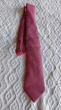 Hermes .  vintage  tie original. 100 % Silk  Fucsia - £38.68 GBP