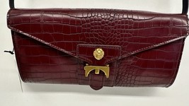 Anne Klein Christy Clutch Medium Purse Burgundy - €34,18 EUR