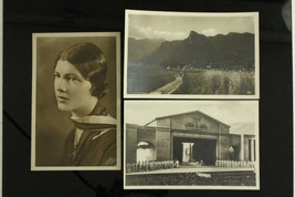 Vintage Postcard RPPC Real Photo Lot 3 Oberammergau Mary Actress Stage Play - $17.84