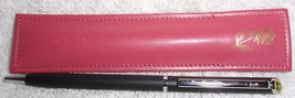 Vintage Quill Ink Pen In A Pink Rose Case - $5.99