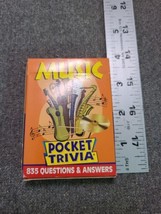 Music Pocket Trivia 100 % Complete with instructions - $2.85