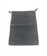 Dnd RPG Black Felt Dice Bag Accessory 5&quot; X 7&quot; - $173.73 MXN