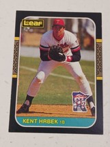 Kent Hrbek Minnesota Twins 1987 Leaf Card #99 - £0.77 GBP