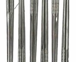 X 6 pairs Stainless Steel Fancy 9” Chopsticks Embossed Torch (12 Chop St... - £13.41 GBP