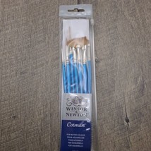 Winsor &amp; Newton Cotman For Water Colour Short Handle Brush 7 Pack Brush Set, New - £39.41 GBP