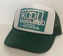 Vintage KOOL Racing Hat Formula 1 Trucker Hat Snapback Honda Racing Dark... - $15.03