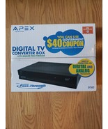 Apex Digital TV Converter Box With Remote Model DT250 Analog Pass-Throug... - $25.21 CAD