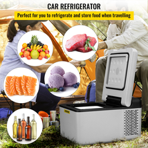 VEVOR 12 Volt Refrigerator 10 Qt, Portable Mini Freezer (-4℉~68℉) W/APP ... - £89.83 GBP