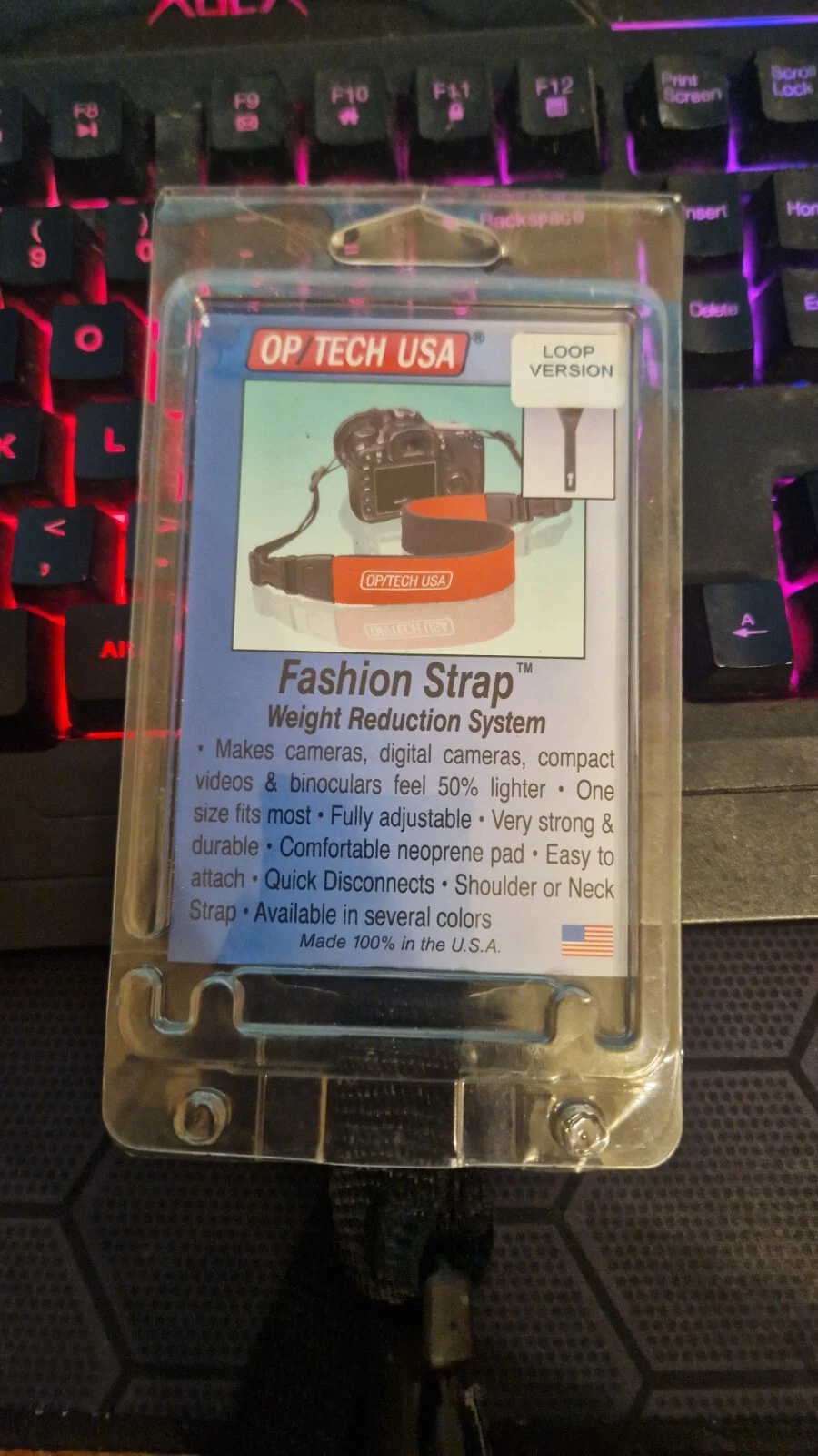 OP/TECH USA Neoprene Fashion Strap - Royal Blue HC Loop Version, Comfort... - $34.30 CAD