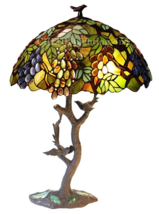 32  inch Grapevine Stained Glass lamp - $653.28