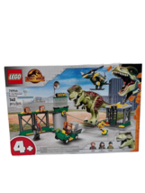LEGO 76944 Jurassic World Dominion T. rex Dinosaur Helicopter And Car - £88.74 GBP