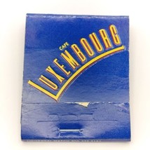 Cafe Luxemburg Vintage Matchbook West 70th Street New York City NYC - £11.25 GBP