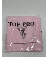Large Tank Top Shirt 100% Cotton A-Shirt Light Pink Top Pro - $102.81 MXN