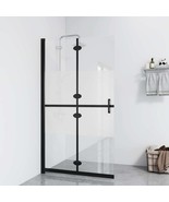 vidaXL Foldable Shower Panel 43.3x74.8&quot; Frosted Half Wall with Easy - $7,347.24 MXN