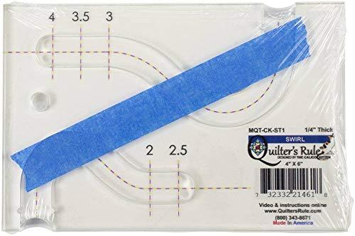 QUILTER'S RULE Swirl - $9.99