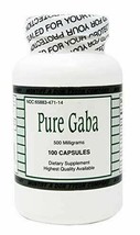 NEW Montiff Pure Gaba Supplement 500 milligrams 100 capsules - £17.29 GBP