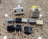 LOT Of Vintage   British TO USA Electrical Adapters - $14.84