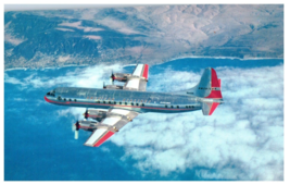 American Airlines Jet Powered Electra Flagship Airline Issued Postcard 1960 - £4.71 GBP