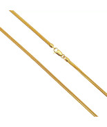 22ct Yellow Gold Solid Foxtail Dragon Chain Necklace 20 Inches 2.4mm Width - $3,837.57 CAD