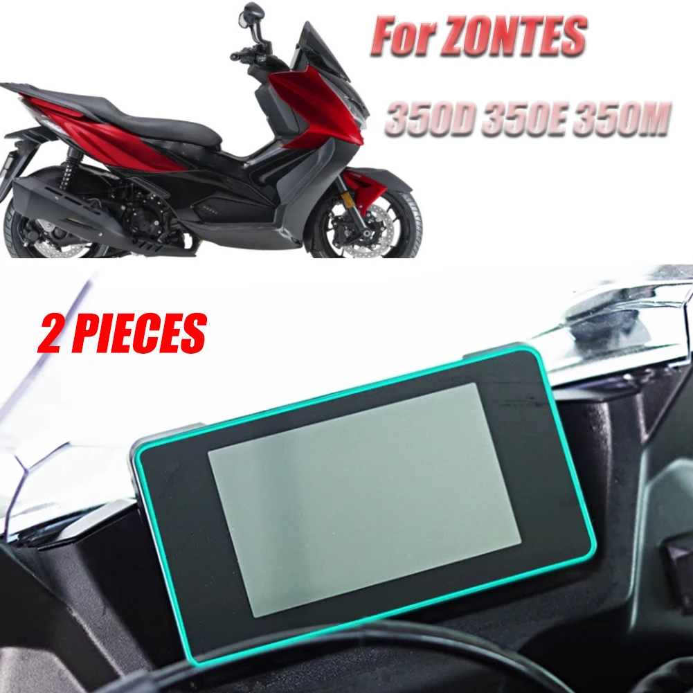 Scratch tpu film dashboard screen protector anti oil scratch proof for zontes 350d 350e thumb200