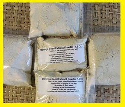 1.5 oz. Moringa Oleifera Seed Powder - All Natural - Made Fresh  - £5.55 GBP