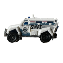 Matchbox S.W.A.T. Truck White Diecast/Plastic 2015 Mattel-3 In - £7.87 GBP