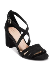 Cole Haan Alicia City Sandals Black Suede Size 10 Women New $150 - $49.45
