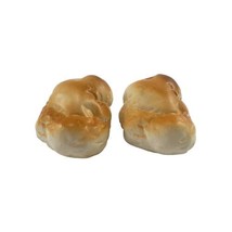 Vintage Salt And Pepper Shakers Realistic Bread Rolls Japan Wales  - £9.13 GBP