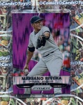 Mariano Rivera (Yankees) 2015 Panini Prizm baseball PURPLE FLASH 45/99 - $4.99