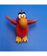 Vintage Disney  Applause LAGO Parrot Aladdin Plush Toy Vinyl Head Toy 6&quot; - £10.48 GBP