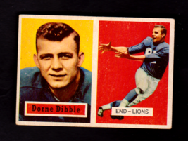 1957 Topps #97 Dorne Dibble Lions - £21.05 GBP