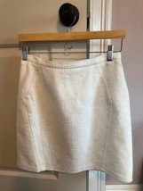NWOT TOPSHOP White Mini Skirt SZ 8 - £45.75 GBP