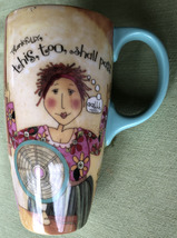 this, too, shall pass tall  ceramic mug image 2