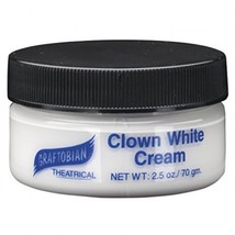 Graftobian Clown White Cream 2.5 oz.