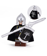 1pcs LOTR Gondor Light Spear Warrior Custom Minifigure Building Blocks - - £3.11 GBP