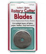 Sullivan&#39;s Quilter&#39;s Choice Rotary Cutter Blades 45mm 10ct - $22.46