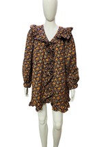 Doen Neu ohne Etikett kurzes Mini-Kleid für Damen mit Rüschen plissiert mit... - £149.95 GBP