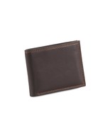 Style n Craft 300720-BR Slim Bifold Leather Wallet in Brown Color - $589.04 MXN