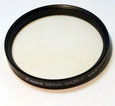 Canon 55mm Filter UV Haze-1 made in USA SSC SC - OEM genuine vintage - £32.42 GBP