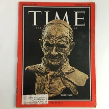 Time Magazine September 24 1965 Vol 86 #13 Pope Paul VI, Head of Catholic Church - £11.22 GBP