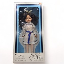 1980 Vintage Vogue Dolls NICOLE Continental Charm 17" Doll With Original Box - $31.00