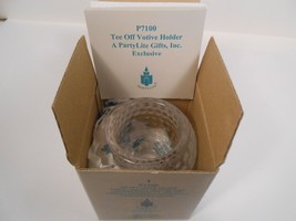Partylite Tee Off Golf Ball Votive Candle Holder,  with Box 3&quot; in Diameter - $14.00