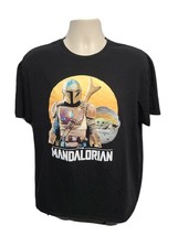 Starwars The Mandalorian Adult Black XL TShirt - $334.55 MXN