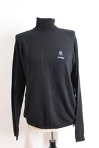 Iceberg Ice History Women&#39;s L? Sylvester Cat Black Turtleneck Sweater Italy - $47.49