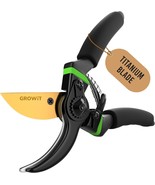 The Growit 8-Point5&quot; Professional Titanium Bypass Pruning Shears (T13) A... - €28,98 EUR